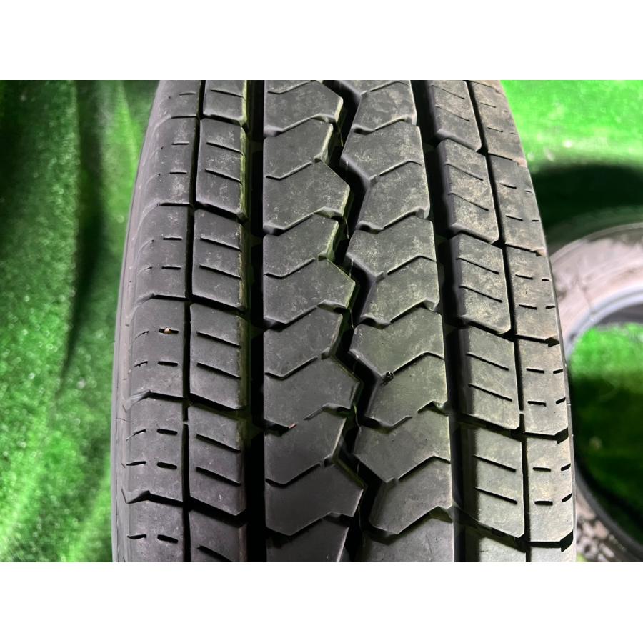 トーヨー DELVEX V-03e 195/80R15 2025年製 約8mm 4本 中古品 即決