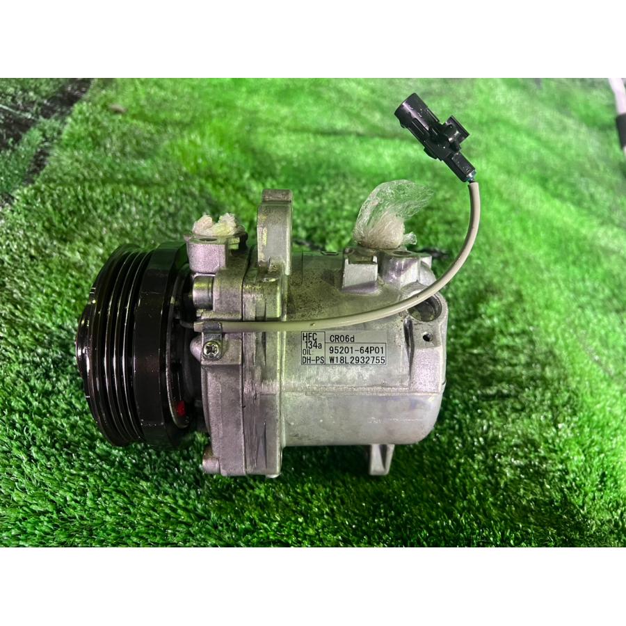 H30年 DA17W エブリィワゴン エアコンコンプレッサー 95201-64P01 7万