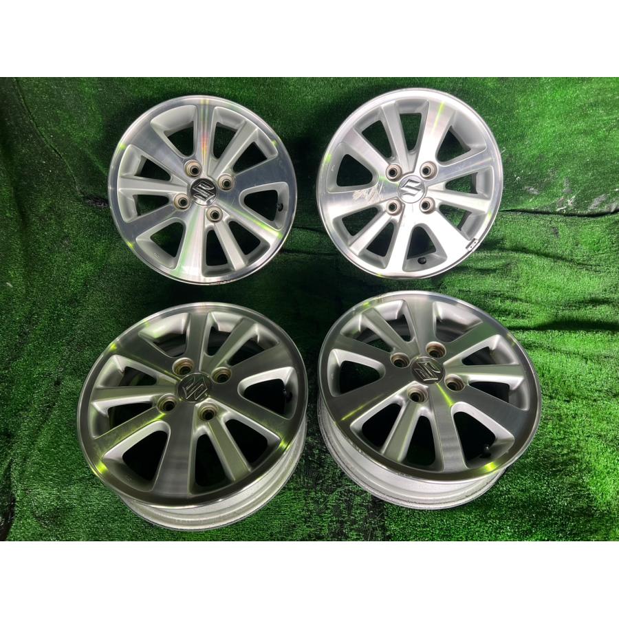 DA17W エブリィワゴン 純正14インチ アルミホイール 4本 中古品 即決