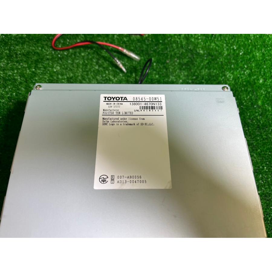 トヨタ 純正 SDナビ NSZT-W64 08545-00W51 2016年データ 中古品 即決 0236876 240308 MO 工場棚｜tsujiisyotencoltd｜03