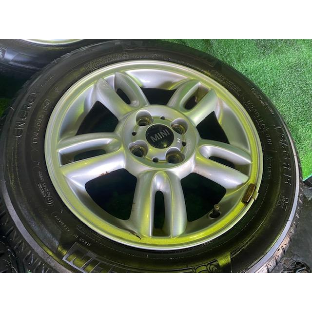 バリ山! CBA-SU16 R56 BMW ミニクーパー 純正15インチ アルミ バリ山! CBA-SU16 R56 BMW ミニクーパー 純正15インチ アルミ