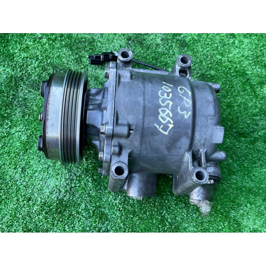 H24年 GP3 フリード HV エアコンコンプレッサー 7万キロ台 中古品 即決