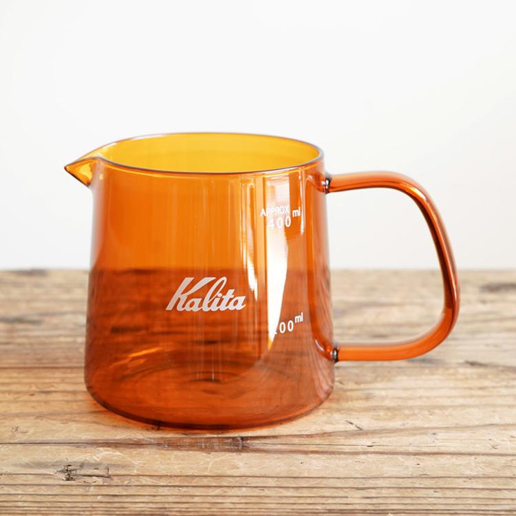 Kalita（カリタ） 【数量限定】Kalita Jug400 アンバー（1〜2杯用