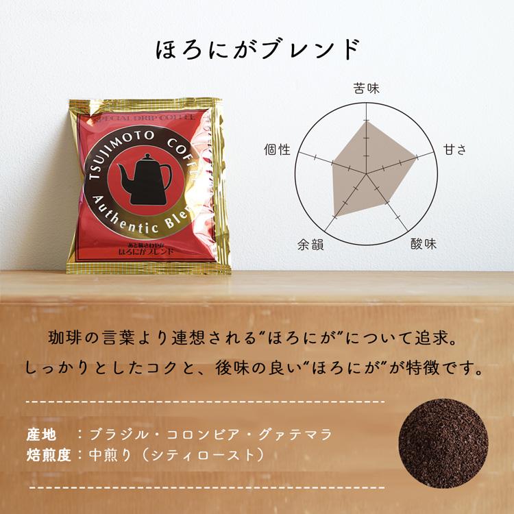 辻本珈琲（TSUJIMOTO coffee） ドリップコーヒー / ほろにがブレンド 5