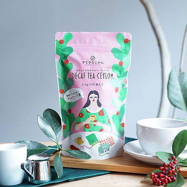 デカフェ セイロンティー 2.5g×30袋 Decaf Tea Ceylon カフェインレス 紅茶 三角ティーバッグ フルリーフ使用 評価 デカフェ セイロンティー 2.5g×30袋 Decaf Tea Ceylon カフェインレス 紅茶 三角ティーバッグ フルリーフ使用 評価