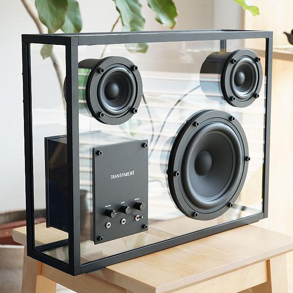 トランスペアレント スピーカー / Transparent Speaker / Hi-Fi Bluetooth / 透明 / オーディオ ワイヤレス  サステナブル シンプル 機能的 スタイリッシュ