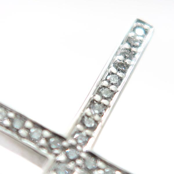 ルジアダ クロス ダイヤモンド ネックレス RUGIADA】K10クロス