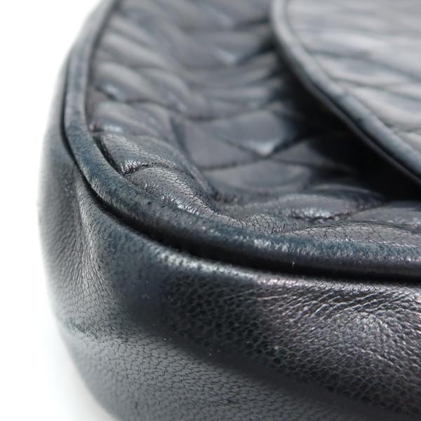 Bally（バリー） チェーンショルダー レザー ブラック キルティング