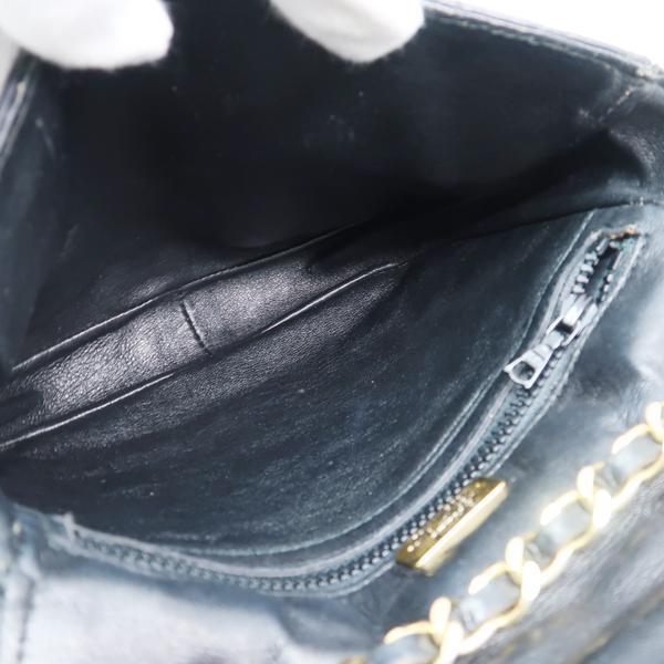 Bally（バリー） チェーンショルダー レザー ブラック