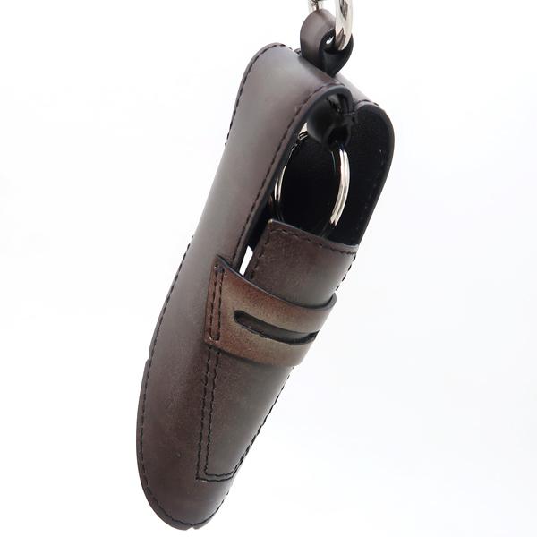 ベルルッティ　キーホルダー　チャーム　靴　レザーシューズモチーフ　キーリング org.jpg