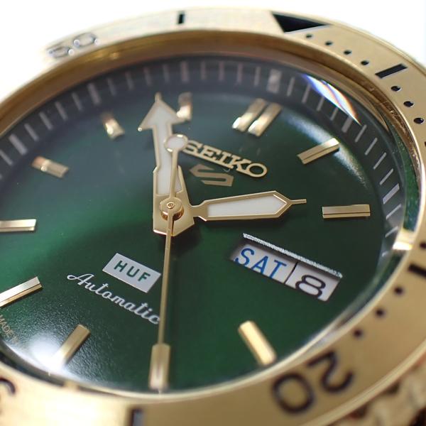SEIKO セイコー5スポーツ HUF コラボ SBSA164 グリーン文字盤 SEIKO セイコー5スポーツ HUF コラボ SBSA164 グリーン文字盤