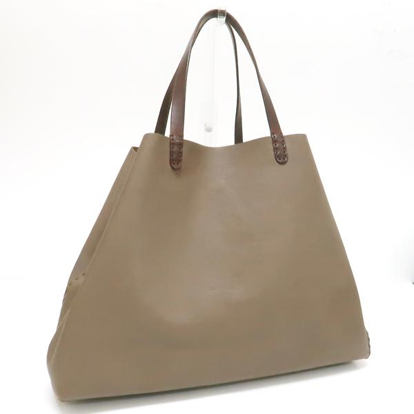 HENRY CUIR（アンリークイール） トートバッグ レザー ブラウン 美品