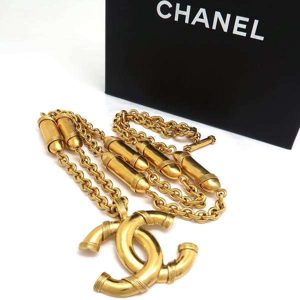 CHANEL ネックレス 94A ココマーク 大きめ ロング チェーン CHANEL ネックレス 94A ココマーク 大きめ ロング チェーン