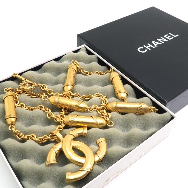 CHANEL ネックレス 94A ココマーク 大きめ ロング チェーン CHANEL ネックレス 94A ココマーク 大きめ ロング チェーン