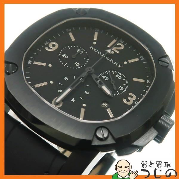 BURBERRY バーバリー BBY1103 クロノグラフ The Britain ブラック 