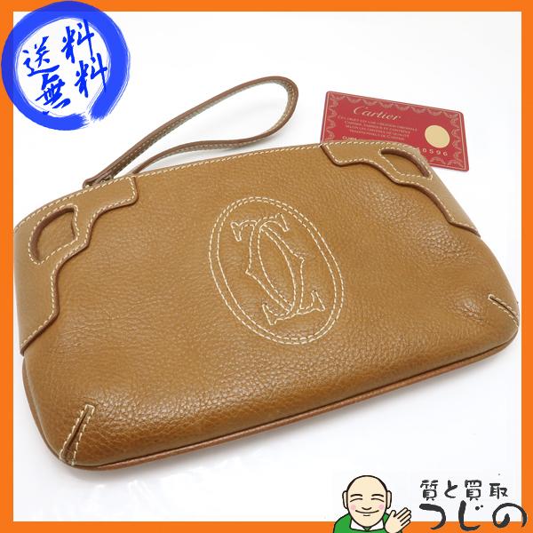 2022年5月新作下旬 カルティエ L3000818 マルチェロ レザー ポーチ