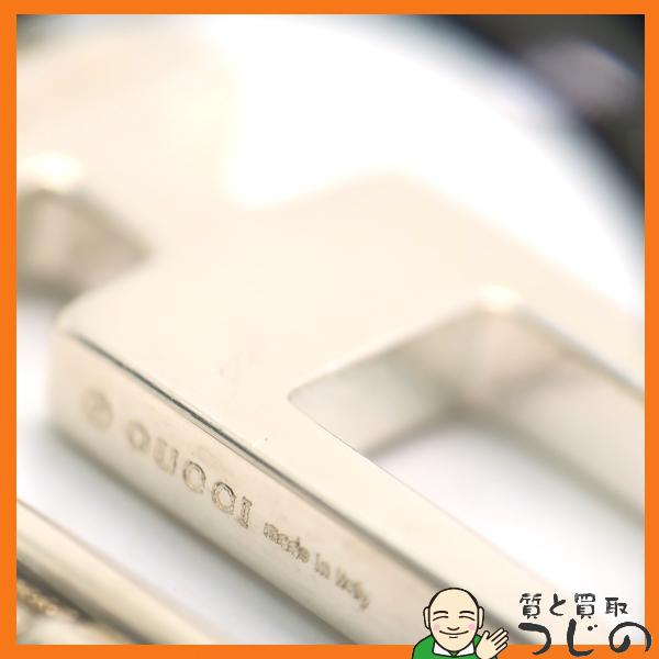 GUCCI ラリエット ネックレス 925 シルバー 4連 ロングチェーン 84cm 