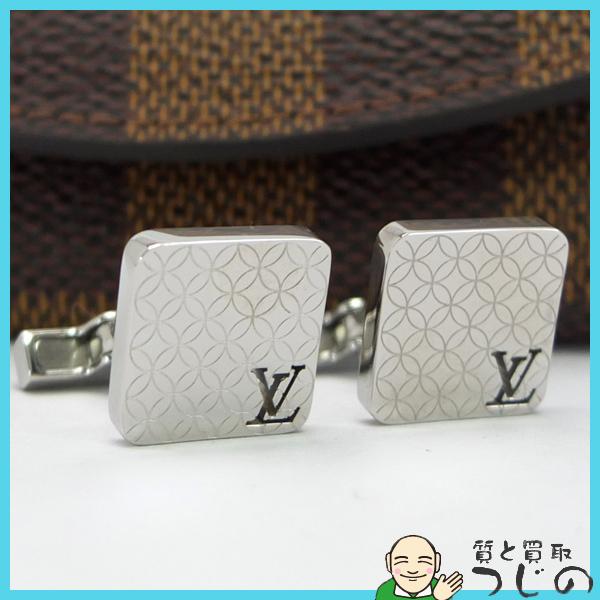 美品ルイヴィトンブトン ドゥ マンシェットシャンゼリゼカフス