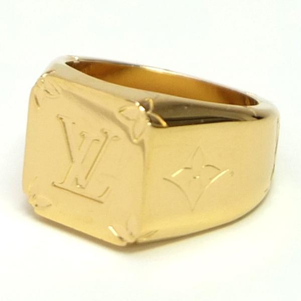 LOUIS VUITTON（ルイ・ヴィトン） シグネットリング M80191 メンズ