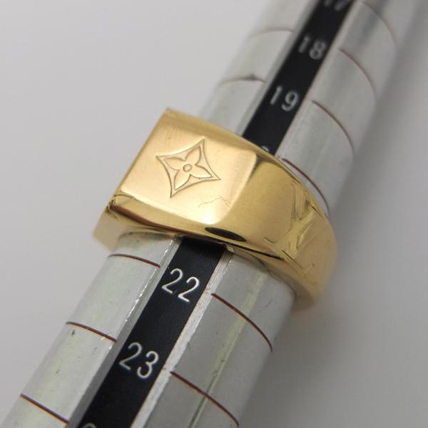 LOUIS VUITTON（ルイ・ヴィトン） シグネットリング M80191 メンズ