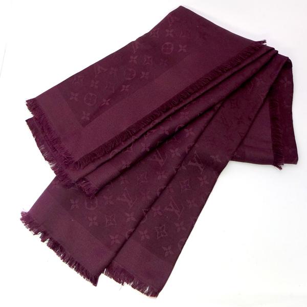 LOUIS VUITTON（ルイ・ヴィトン） ショール・モノグラム M75500 大判