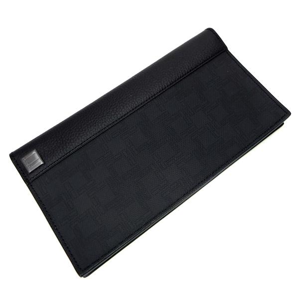 dunhill（ダンヒル） 札入れ長財布 ディーエイト柄 ブラック メンズ 