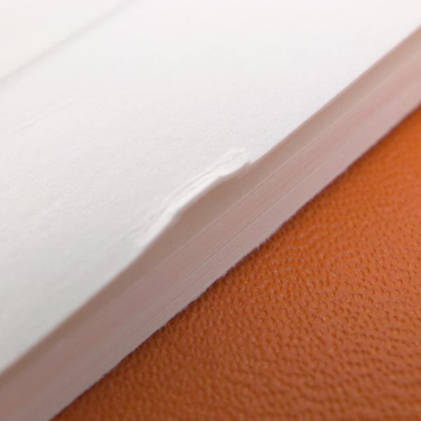 HERMES（エルメス） ブックマーク ノート付 しおり レッド レザー □E