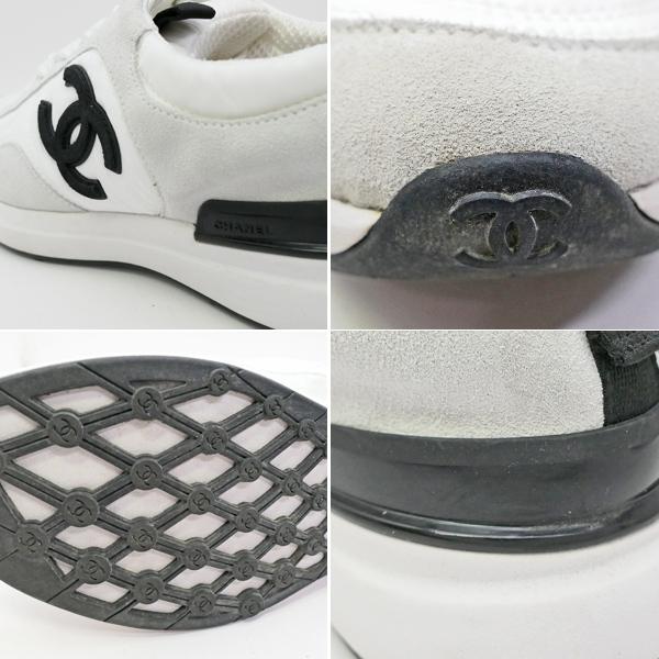 希少 CHANEL スニーカー G37122