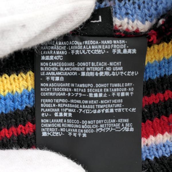 BALENCIAGA（バレンシアガ） セーター Lサイズ マルチストライプ