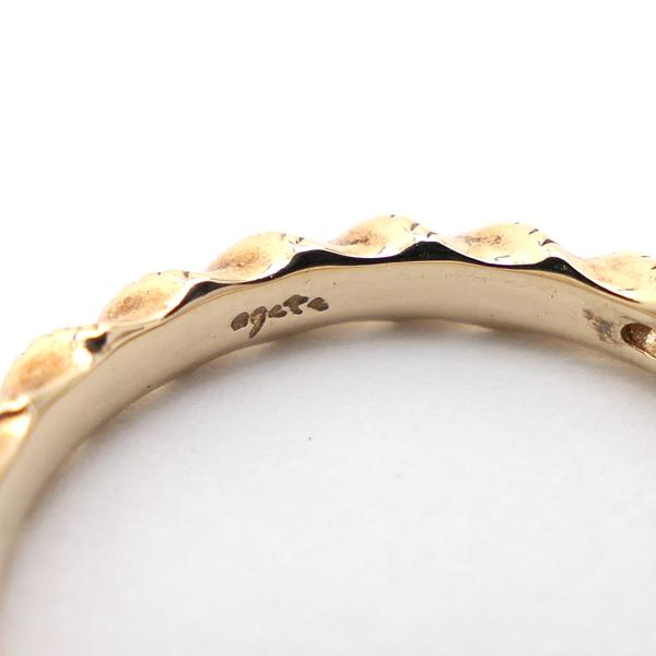 agete アガット K10 リング ダイヤモンド 0.01ct サイズ5号 agete アガット K10 リング ダイヤモンド 0.01ct サイズ5号