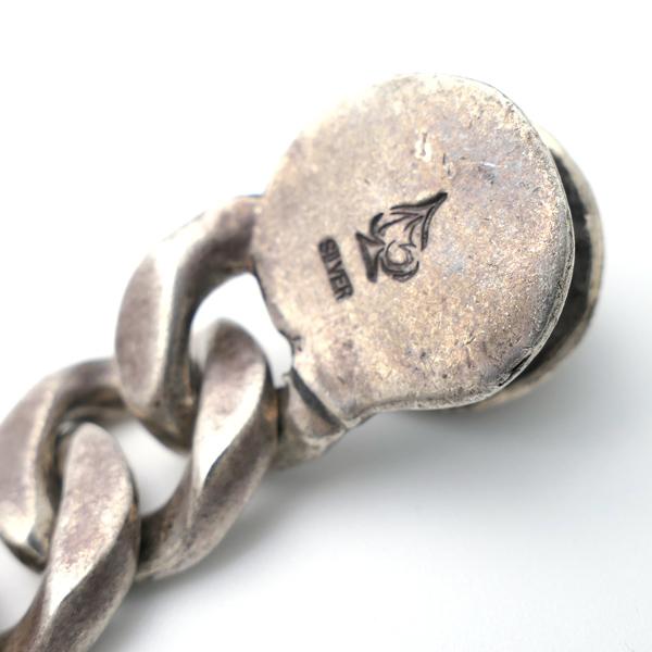 THIRTEEN DESIGNS サーティーンデザインズ スカル ブレスレット KBK-TD TD CLASSIC CHAIN BRACELET SILVER 送料無料 質屋つじの｜tsujinoshoten78｜08