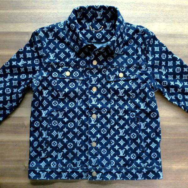 LOUIS VUITTON デニムジャケット 50 リフォーム品 2018 POP UP LOUIS VUITTON デニムジャケット 50 リフォーム品 2018 POP UP