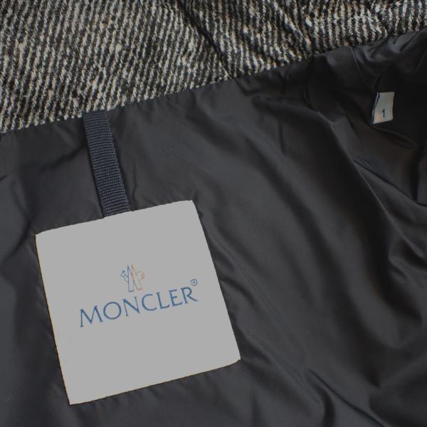 MONCLER（モンクレール） ダウンコート PUIVERT #1 グレー ブラック 