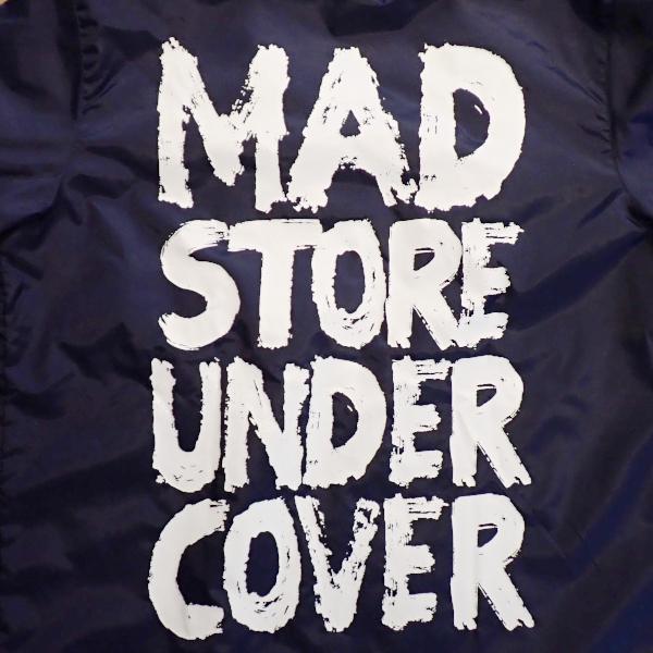 UNDERCOVER コーチジャケット ネイビー ナイロン MADSTORE UNDERCOVER コーチジャケット ネイビー ナイロン MADSTORE