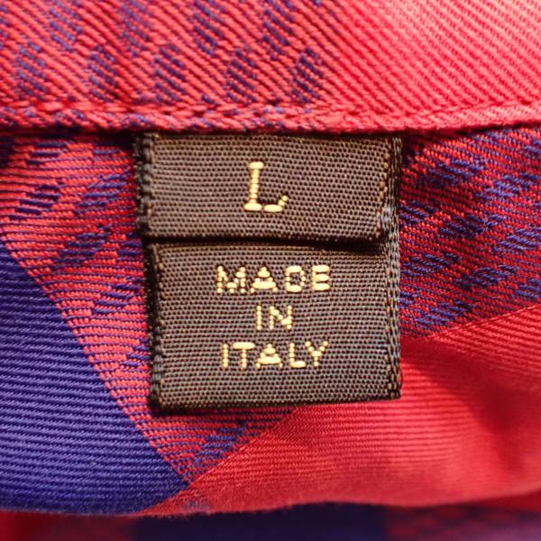 LOUIS VUITTON（ルイ・ヴィトン） 美品 マサイチェックシャツ Lサイズ