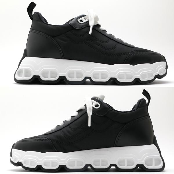 HERMES（エルメス） スニーカー インパルス 黒×白 サイズ35 22cm相当