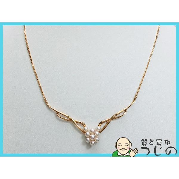 TASAKI（タサキ） 送料無料 TASAKI K18/K14 ベビーパール ネックレス