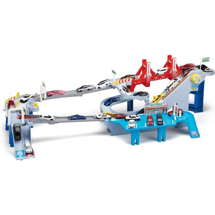 トミカワールド トミカ トミカワールド トミカタウン コースがのび~る