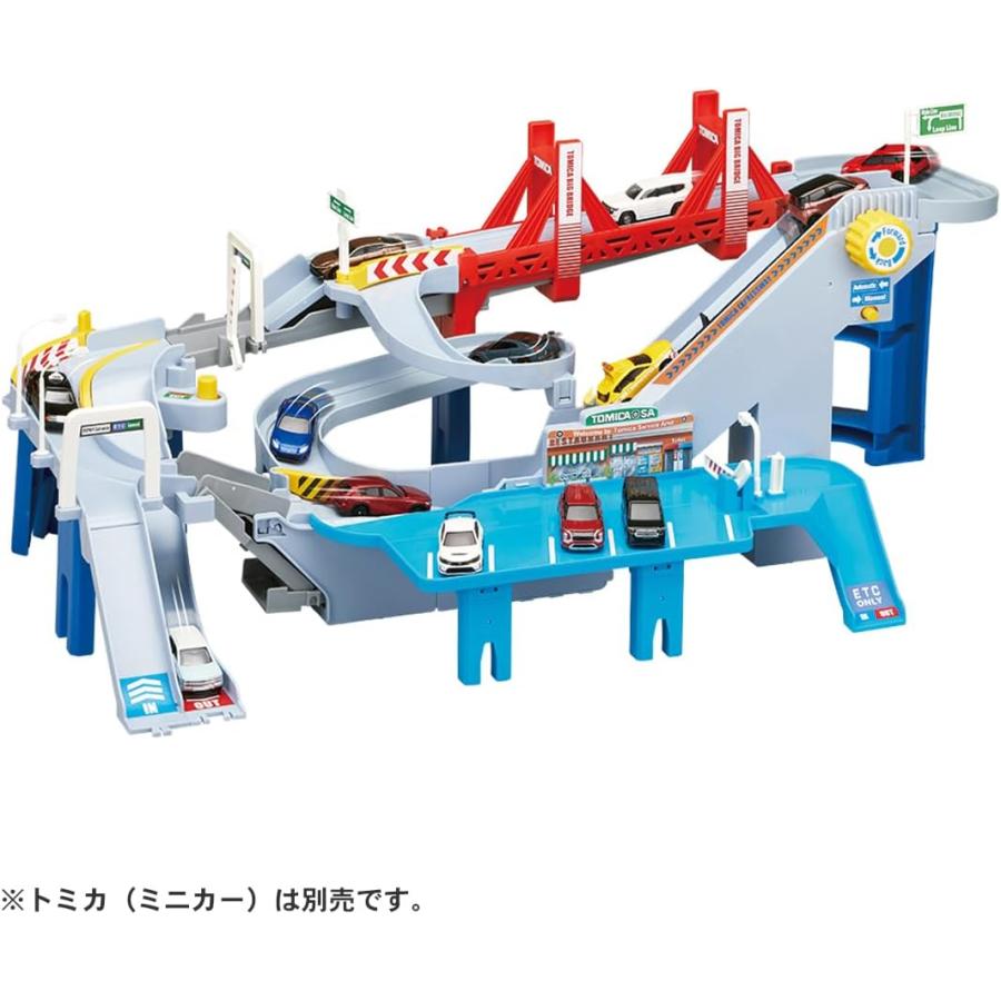 トミカワールド トミカ トミカワールド トミカタウン コースがのび~る