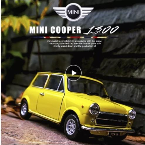 あなたにおすすめの商品 ミニクーパー 1300 アロイモデルカーシミュレーション ウェリー ダイキャストモデル 1 24 ミニカー カラー Mini 1300 レッド Panero Shop