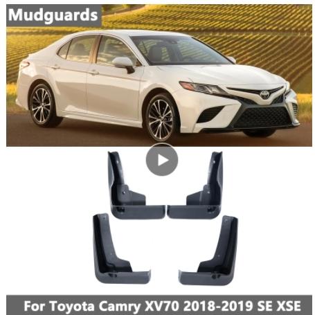 トヨタ カムリ 20182019 ベースSE 未使用品 XS EX スプラッシュガード V70 マッドガードフェンダースタイリング 用 マッドフラップ 充実の品