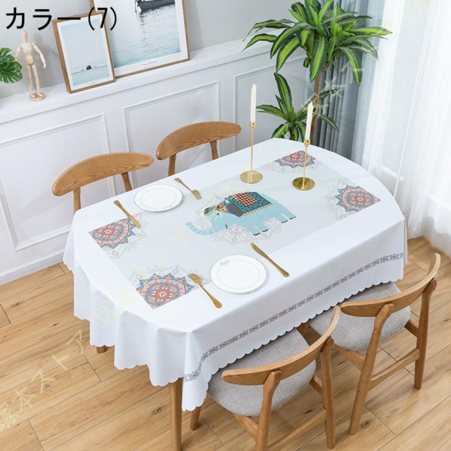 北欧風　ダイニングテーブル　カバー付 楽天市場】「楽天1位受賞」【オーダーできる】円形 方形 テーブル