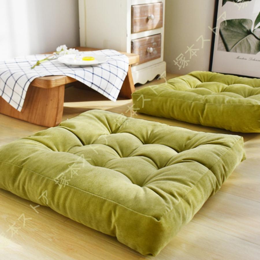 もっちり 楕円型クッション 大きい ジャンボクッションウレタンチップ