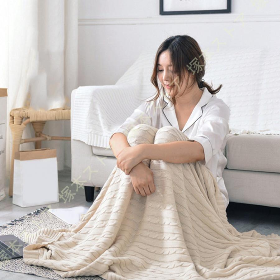 ブランケット ひざ掛け ベッドスロー ブランケットおしゃれ オフィス