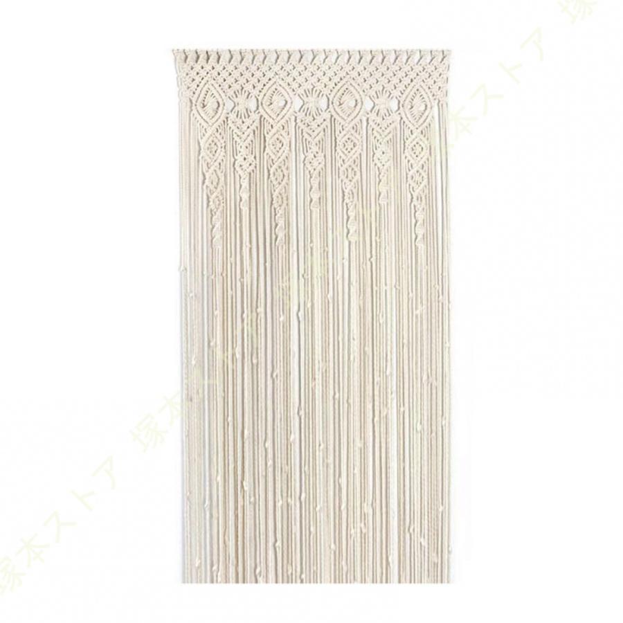 吊り下げタペストリー のれん 壁掛け ボヘミアン風 コットン 天然素材