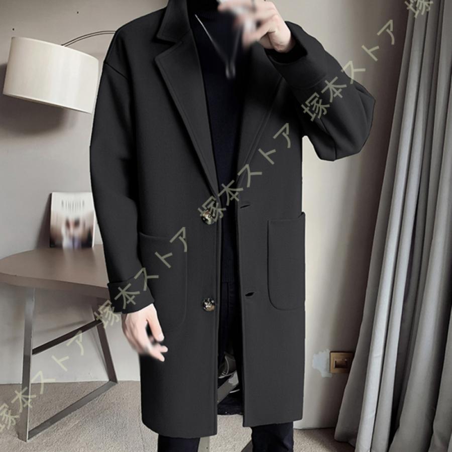 チェスターコート メンズ コート メンズコート ロングコート チェスターコート防寒服 テーラードコート アウター 冬 アウター ブラック グレー ビジネスコート