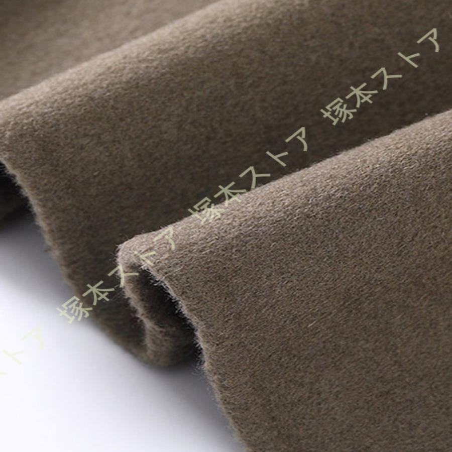 冬服 メンズ ロングジャケット チェスターコート 大きいサイズ ウール 無地 秋冬 ビジネス カジュアル 暖かい 紳士服 冬コート 膝下丈 厚手 防寒着 ロング丈_19