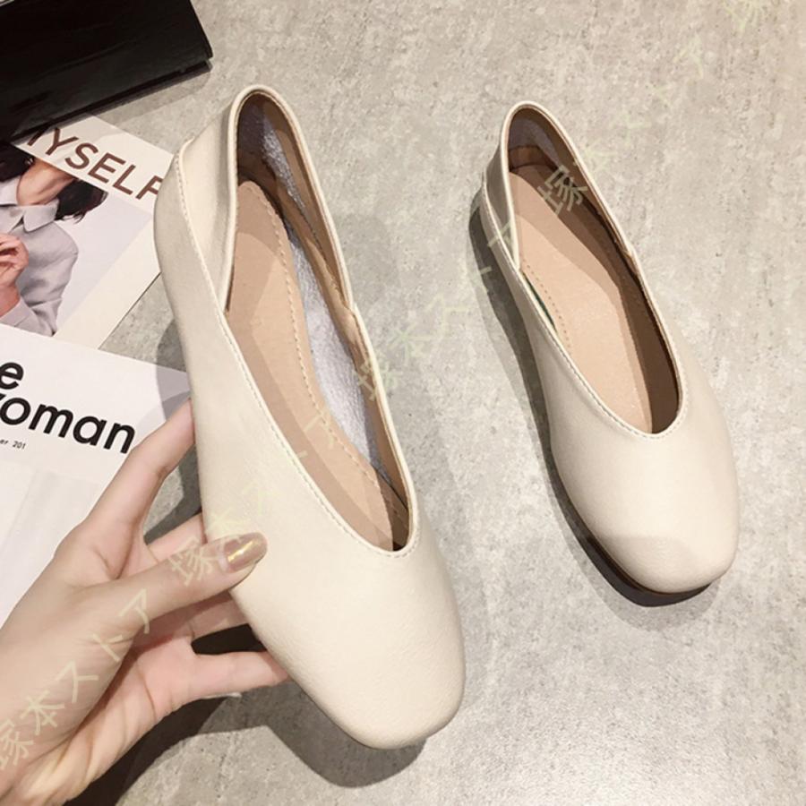 レディース シューズ フラット パンプス ローヒール 痛くない ぺたんこ 2way フラットシューズ 外履き スリッポン 秋 おしゃれ かかと踏める 大人 カジュアル |  | 16