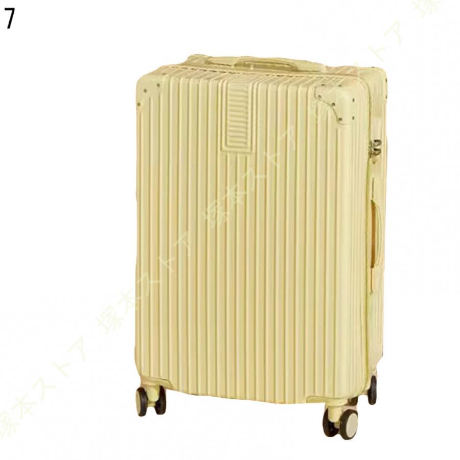 スーツケース アルミ合金 耐衝撃 機内持ち込み 軽量 ファスナータイプ