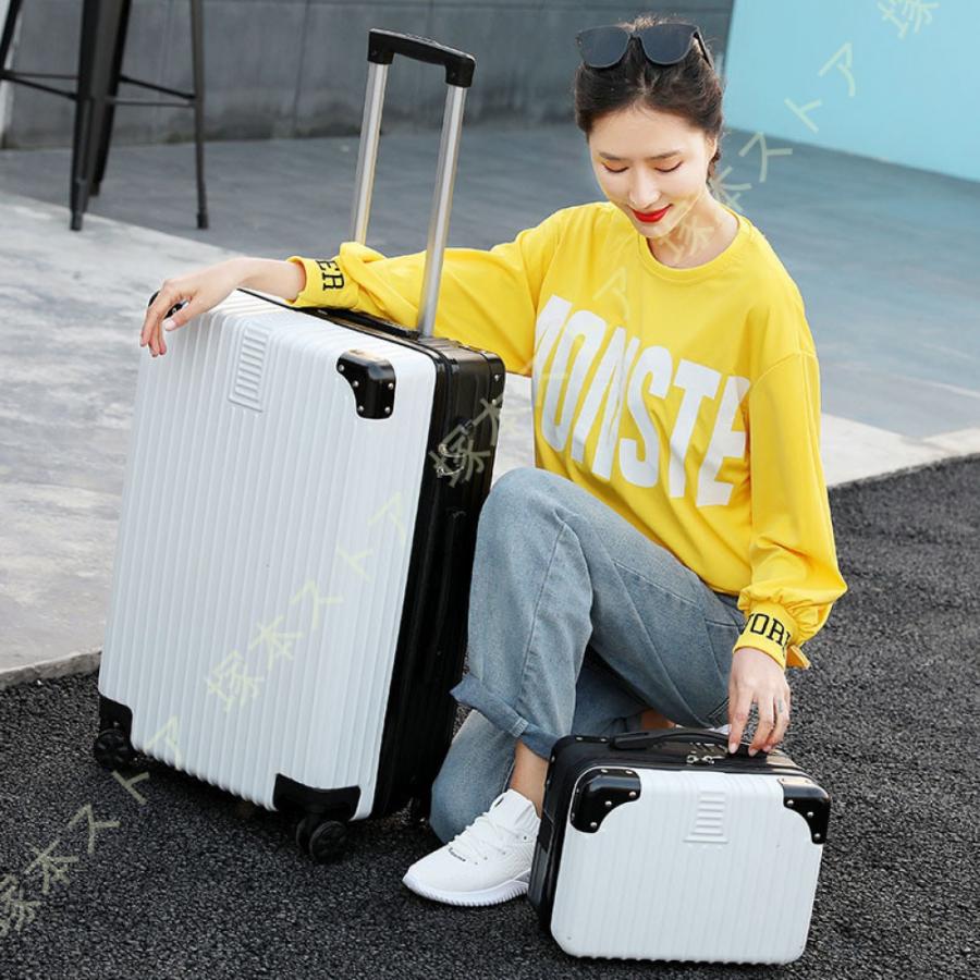 軽量 キャリーバッグ 耐衝撃 静音 キャリーケース スーツケース TSA レディース 女子旅 大型 連休 機能搭載 360度回転 ファスナー 軽い ハード かわいい_25